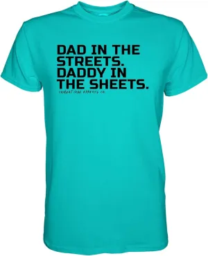 Combat Iron Men's Graphic T-Shirt | Dad in The Street, Daddy in The Sheets | Cotton-Poly Blend