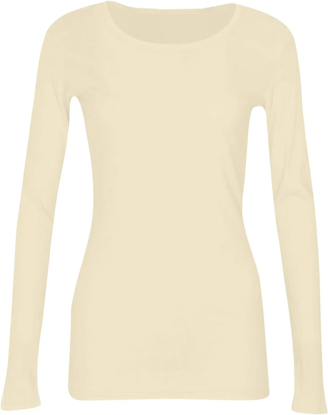 Going Out Tops for Women Y2K Long Sleeve Lightweight Tops Ribbed Crew Neck Shirts Winter Trendy Travel Clothes