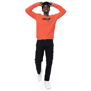 Jeans On Unisex organic raglan sweatshirt