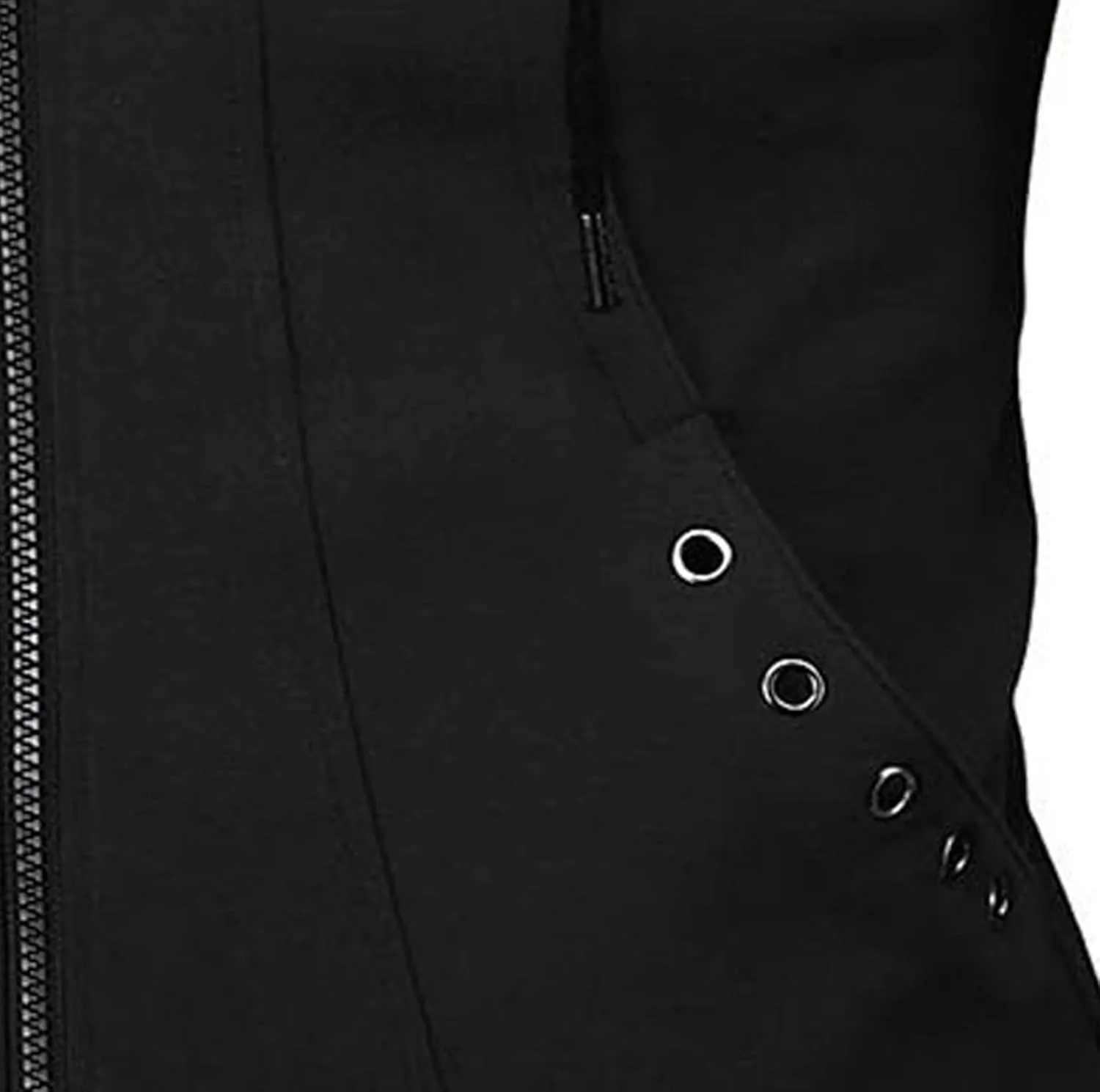 tuduoms Mens Full Zip Up Track Hoodie Jacket Fleece Hooded Solid Color Sports Casual Long Sleeve Comfy Sweatshirt with Pocket