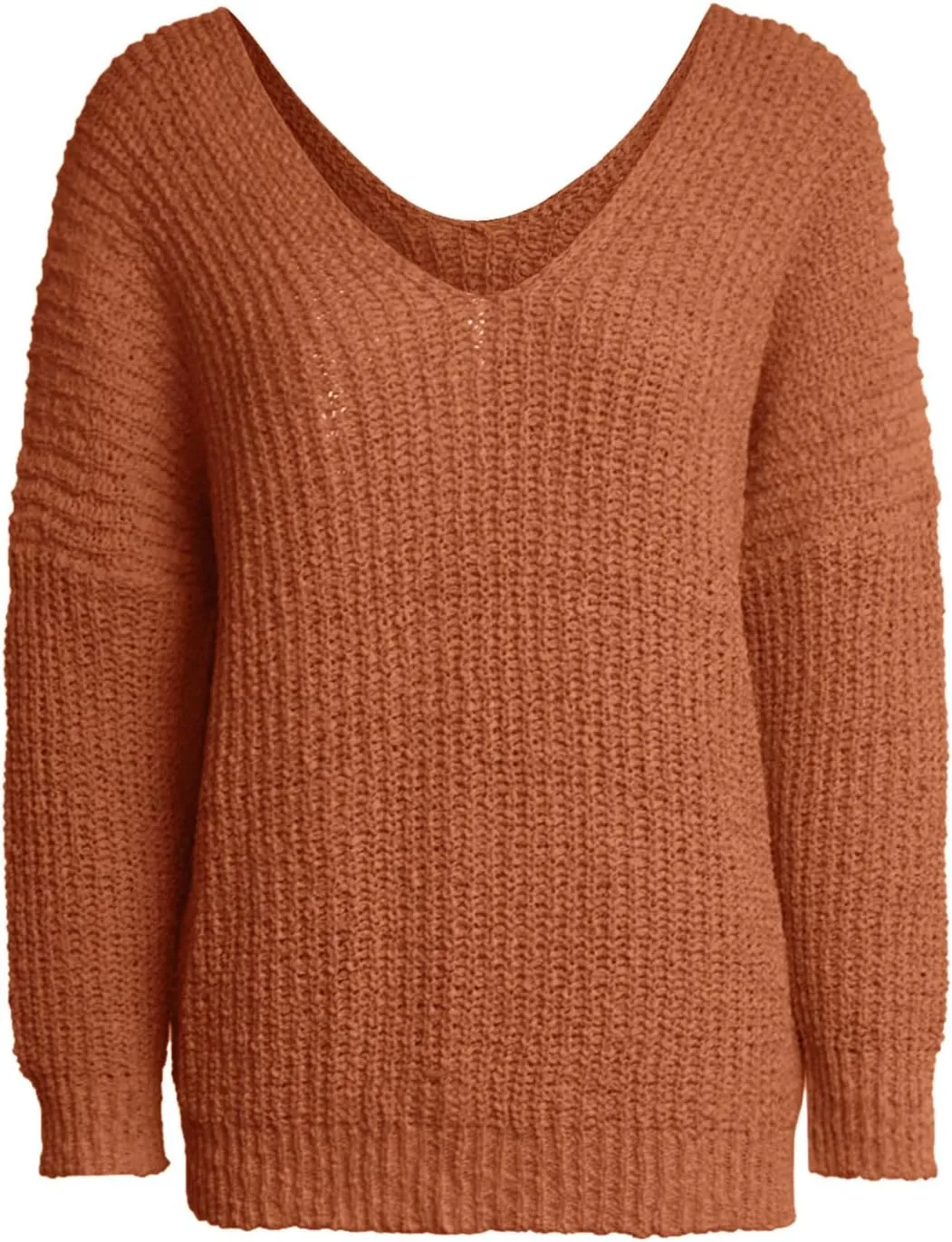 Women's Long Sleeve V Neck Cable Knit Sweater Preppy Jumper 2025 Spring Pullover Ladies Dressya Casual Outfits